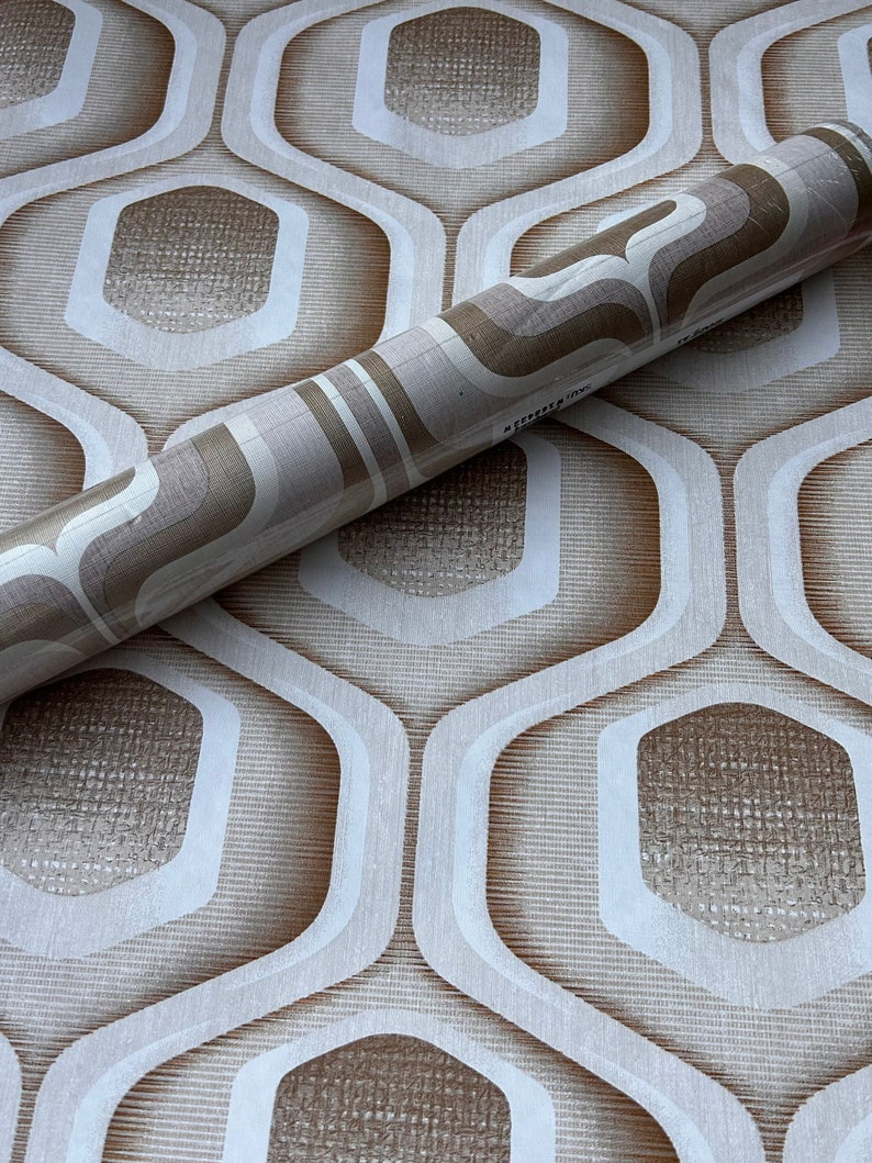 Stunning Vintage 1970s Wallpaper Etsy