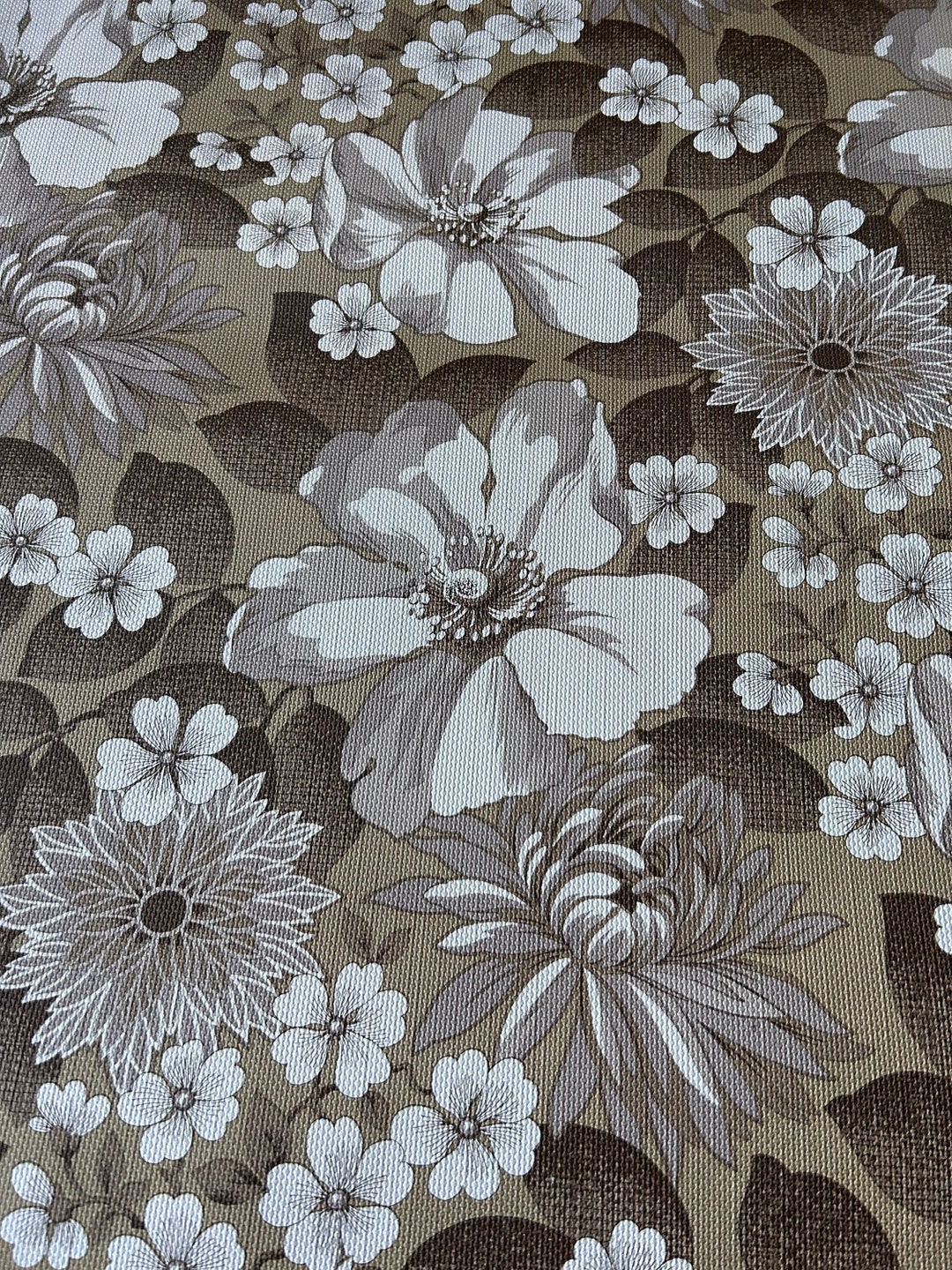 Stunning Vintage 1970s Wallpaper Sold by the Yard Etsy