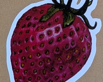 Strawberry Sticker