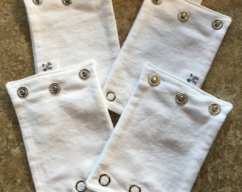 Onesie Extender Set of 4, Baby Bodysuit Extender