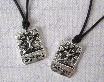 Tree of Life Sisters Pendant Necklace