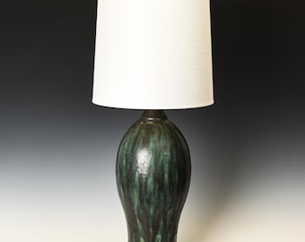 Ceramic Lamp, Stoneware Light #23 - Shade NOT Included