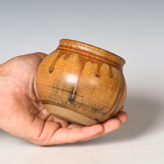 Small Wheel Thrown Flower Bud Vase | Ash Glaze #24