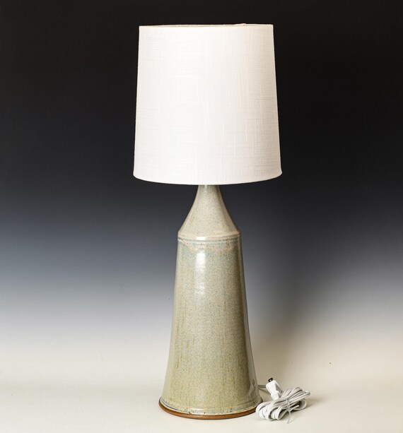 Ceramic Lamp, Stoneware Light #1 - Shade Not Included