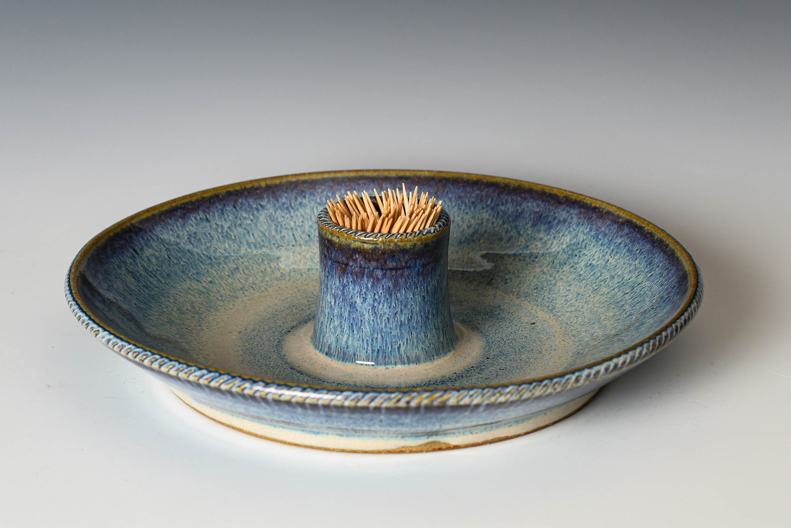 Ceramic Appetizer Tray Snack Tray Party Platter Serving Etsy