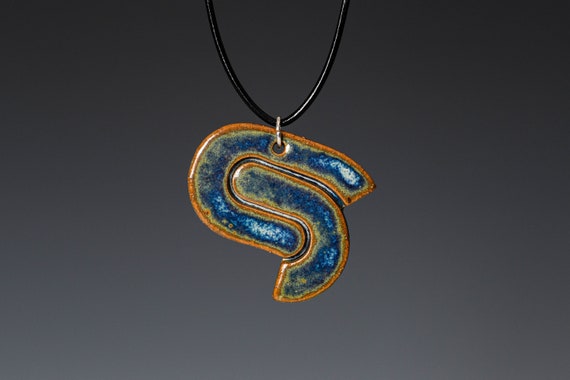 Handmade Ceramic Tribe Pendant