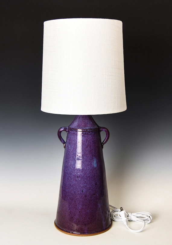 Ceramic Lamp, Stoneware Light #15 - Shade NOT Included