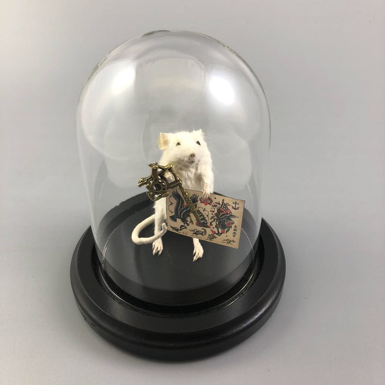 Taxidermy Tattoo Artist Mouse Tattooer Custom Made to Order image 3