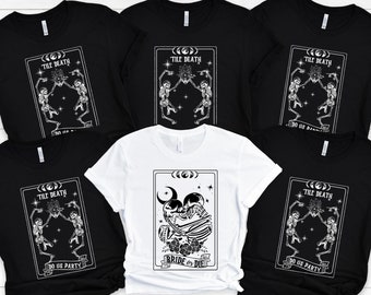Til Death Do Us Party Bachelorette Skeleton Shirt, Bride or Die