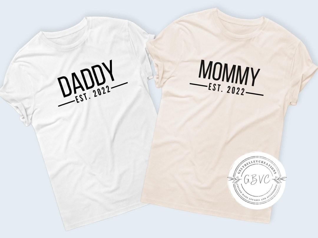 Mom and Dad Matching Shirts, Custom Mom and Dad Hospital Shirts ...