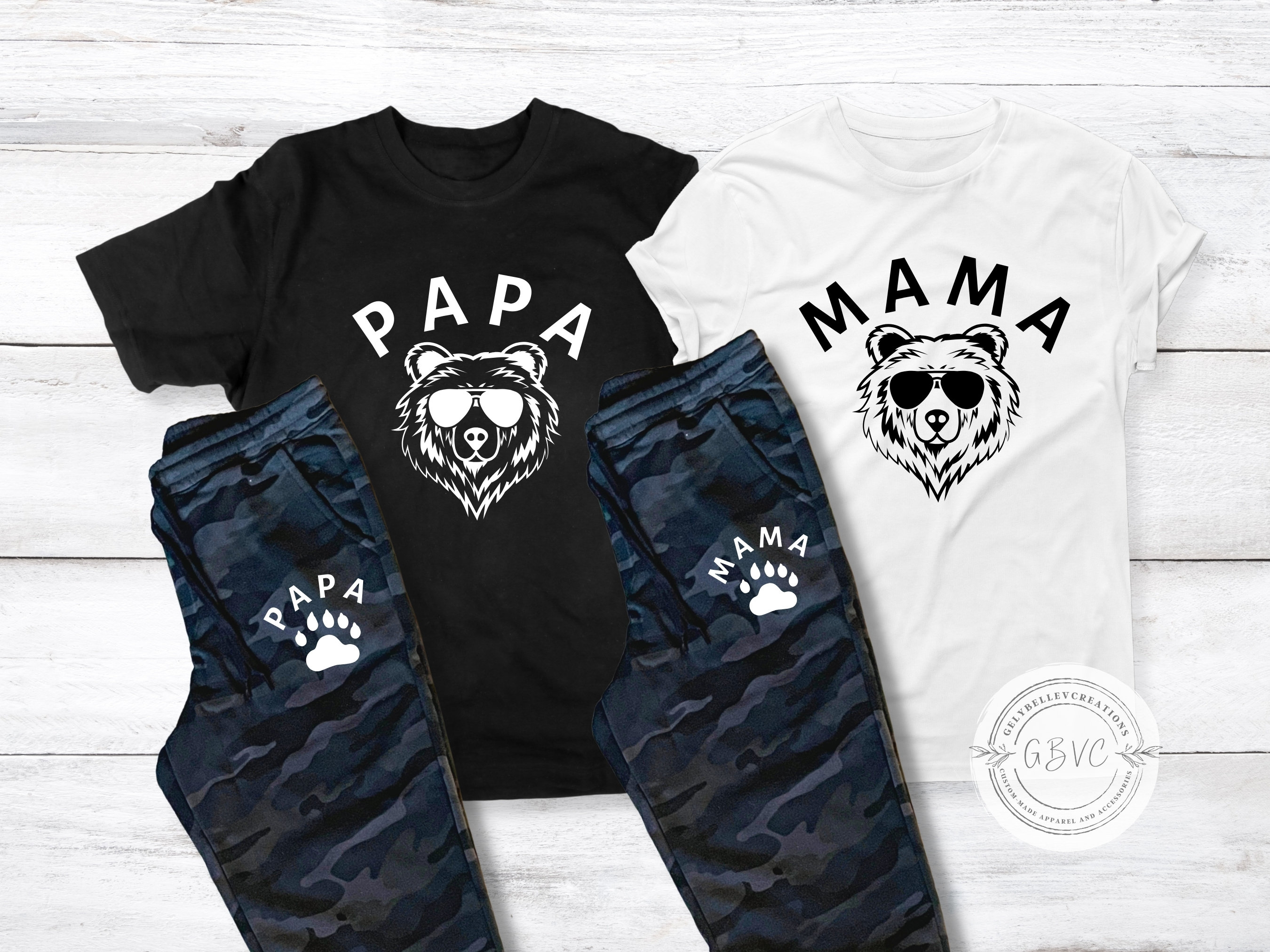 Mama Bear Joggers Etsy