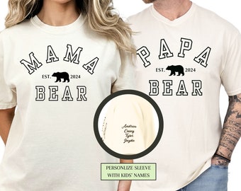 Set Famiglia Orso - Papà, Mamma E Bambino - T-Shirt Personalizzabili Gildan