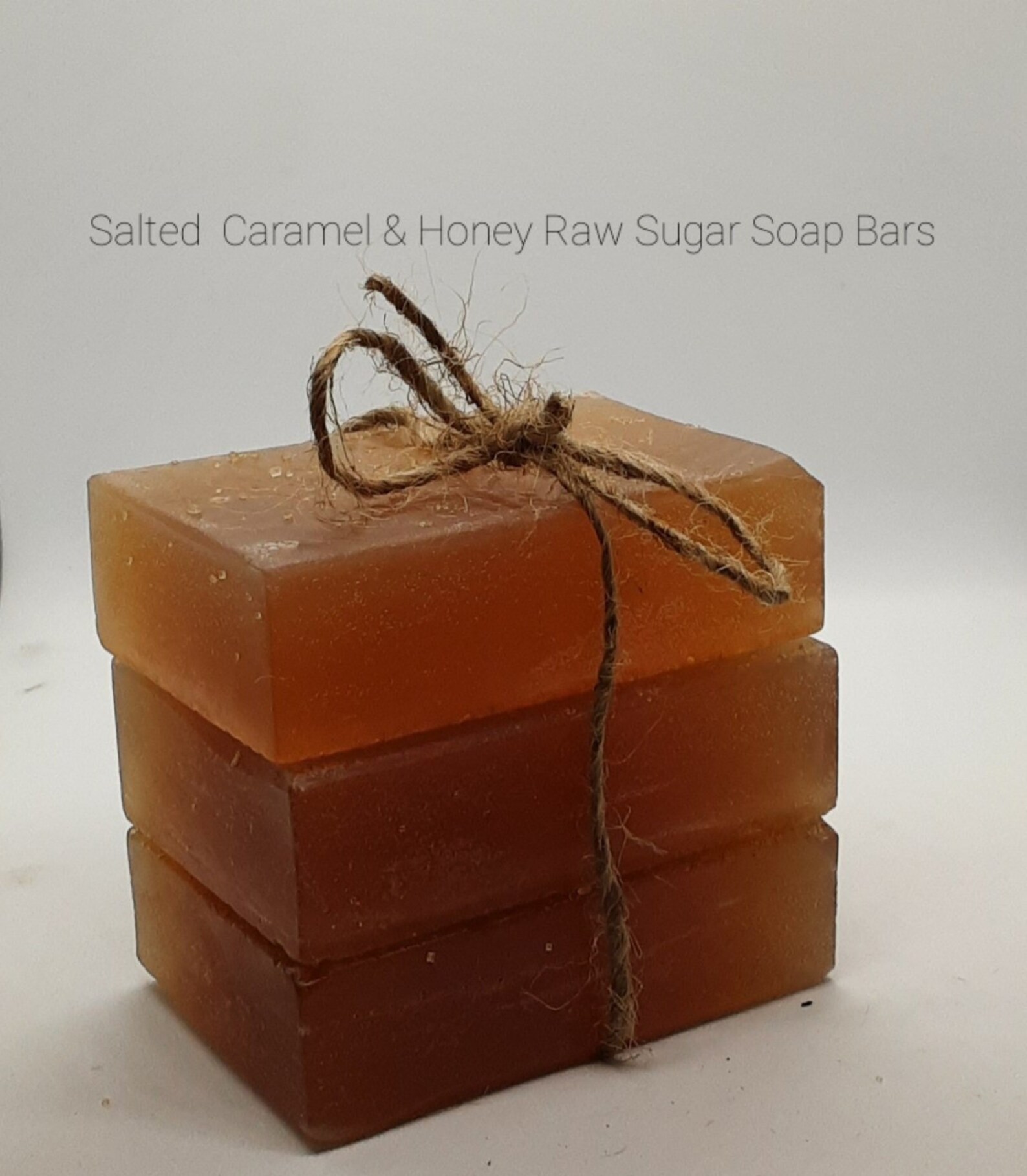 Salted Caramel & Honey Raw Sugar Soap Etsy