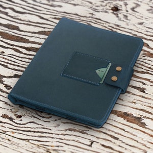 Personalisierte Leder ONYX BOOX Tab Ultra C Pro Note Air 2 Plus Hülle Tab Mini C Hülle, Nova Air C Hülle, Note Air 3C Hülle Kartensteckplatz Stifthalter Bild 3