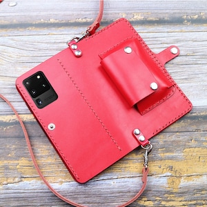 Bandoulière en cuir véritable Galaxy Z Fold Special Galaxy Z Fold6 Z Fold5 Z Fold3 5G Z Fold4 Z Fold2 5G Étui portefeuille en cuir Personnalisé