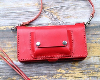 Crossbody Strap Samsung Galaxy S25 Edge S25 Ultra S24 FE S24 Ultra S23 FE/S23Ultra Crossbody Wallet Case Leather Case 1ATSS01