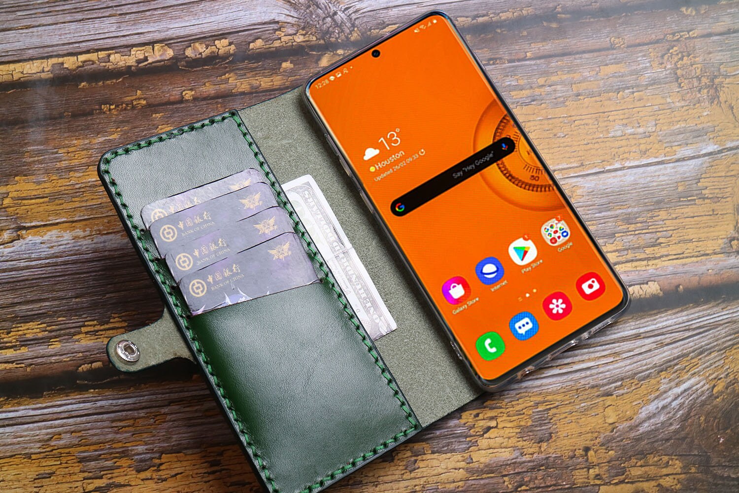 Google pixel 5 44xl 5G wallet case handmade case plus case Google Pixel 44xl leather Wallet Google phone wallet leather and long starp