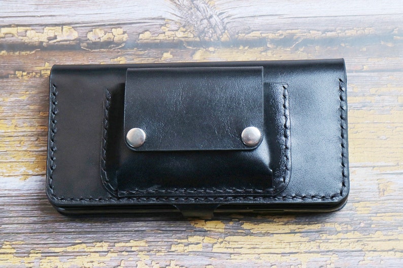 Genuine Leather iPhone 11 11 Pro 11 Pro Max X Xs Max Xr 8 8 Plus Leather Case fit Cards Full Leather