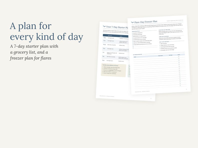 Utskrivbar antiinflammatorisk måltidsplan mot reumatoid artrit, recept och matlista för ledvänlig matlagning i PDF-format bild 7