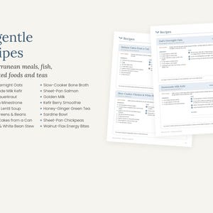 Utskrivbar antiinflammatorisk måltidsplan mot reumatoid artrit, recept och matlista för ledvänlig matlagning i PDF-format bild 4