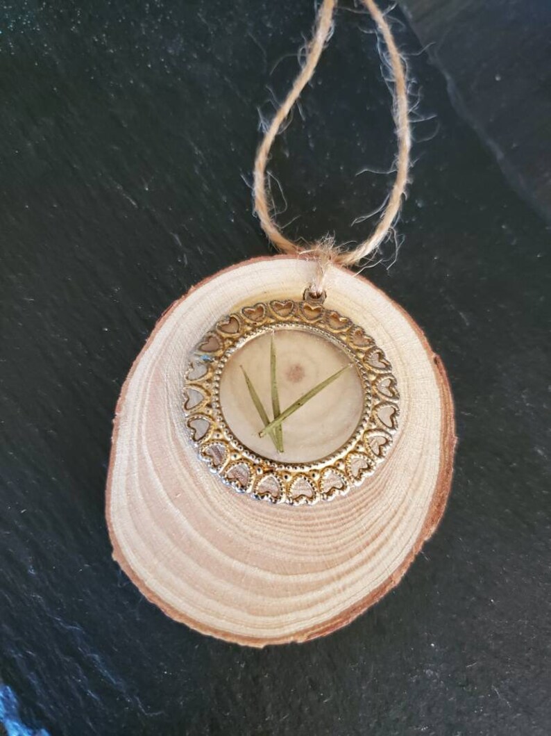 Wooden decorative box with resin and upcycled jewelry great gift idea!