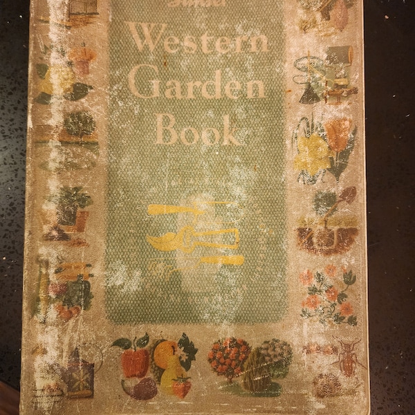 Vintage Garden Book Etsy