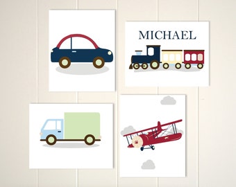 Vintage bicycle nursery art baby girl nursery baby boy | Etsy