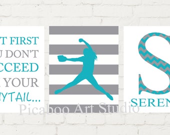 Nursery Art Kids Room Art Sports Gifts Pillow Von Picabooartstudio