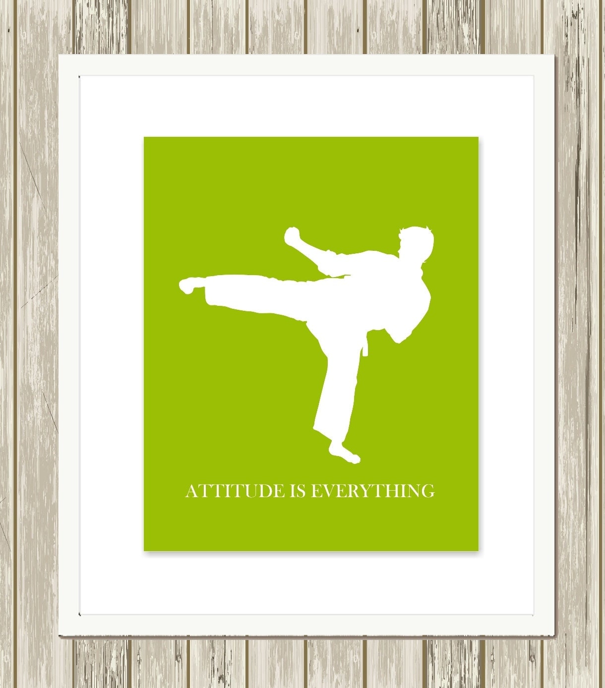 Martial Art Boys Wall Art Karate Wall Art Teen Boy Art Etsy