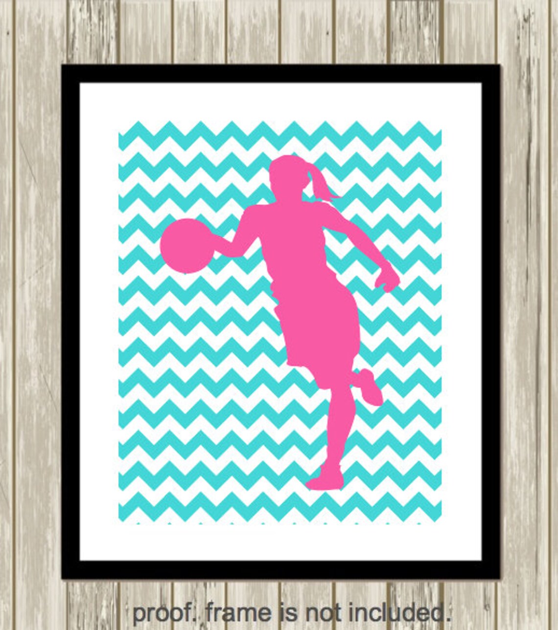 Sports Theme Room Decor Girl Athlete Gift Idea Motivational Etsy