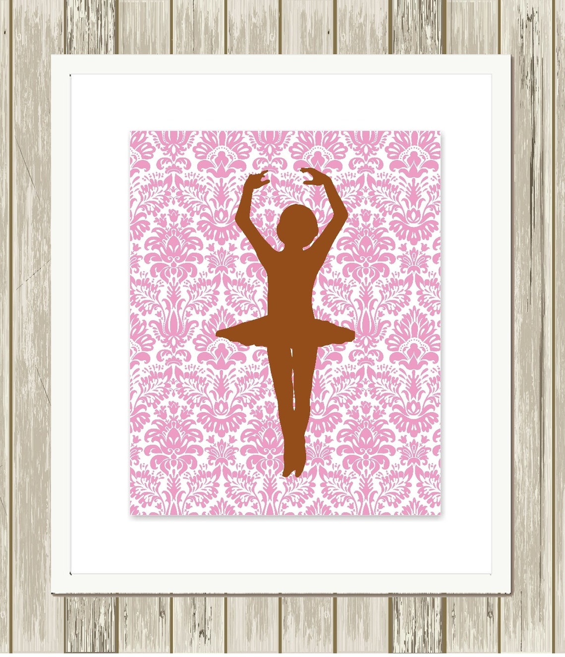 Toddler Girl Wall Art Little Ballerina Little Girls Room Etsy