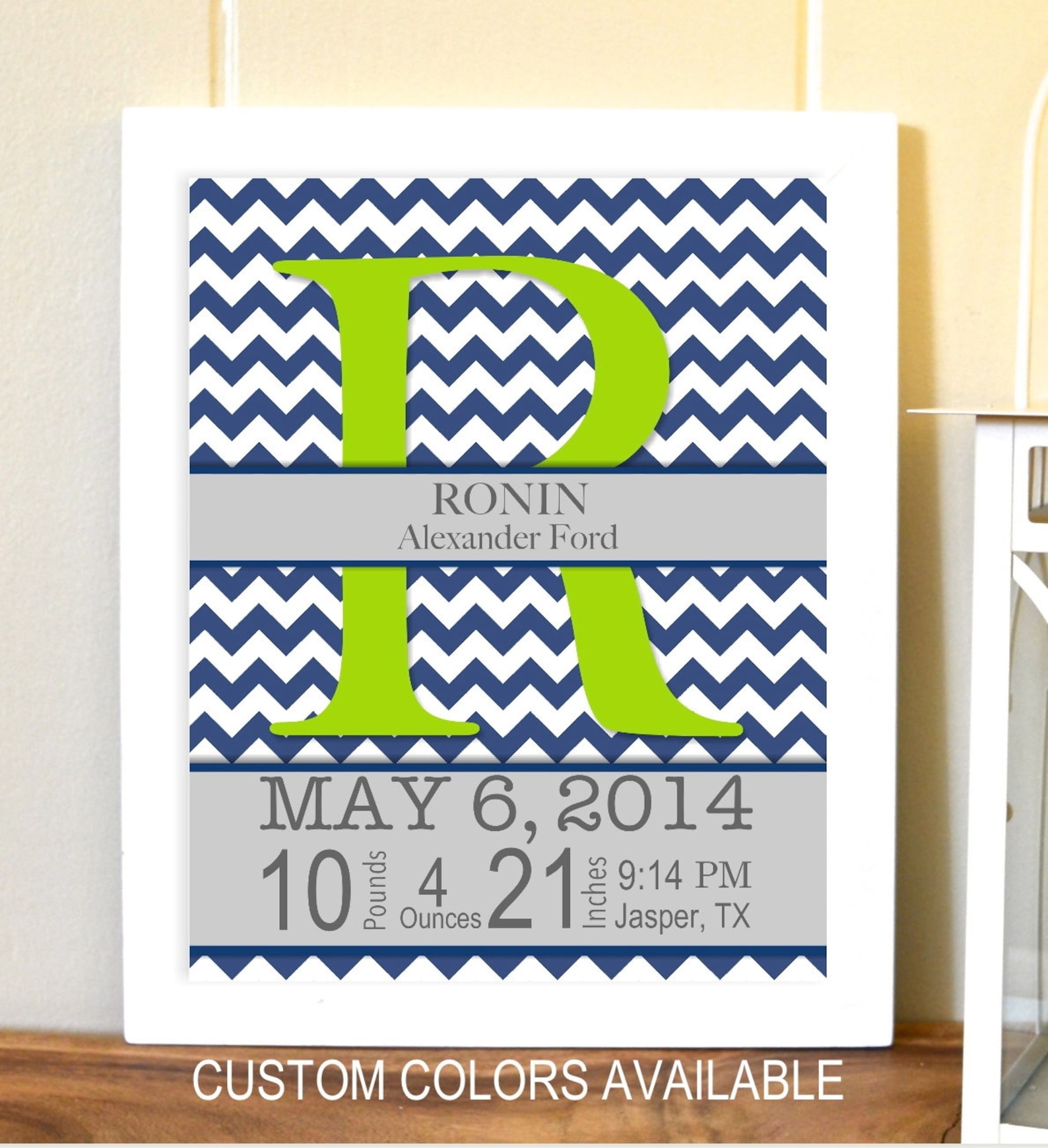 baby-boy-name-art-baby-boy-nursery-nursery-monogram-birth-etsy