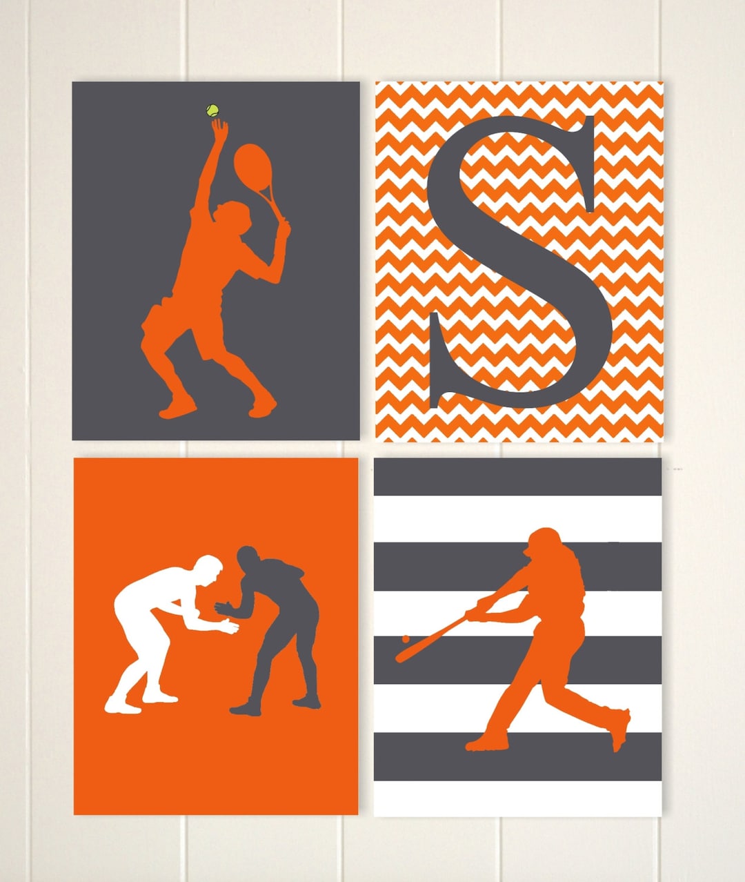Wrestling Wall Art, Tennis Boy Wall Art, Baseball Wall Art, Boys Room