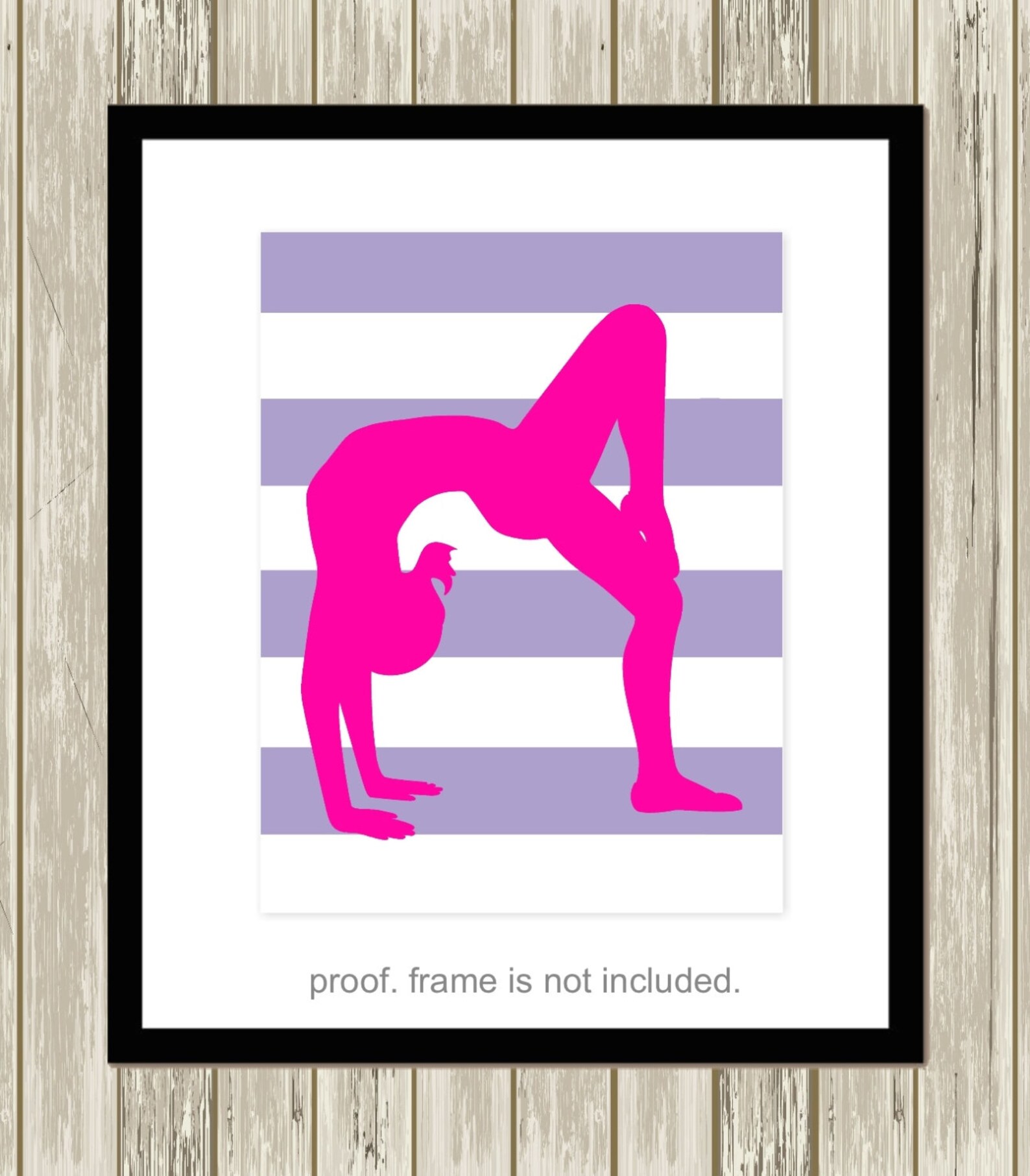 Girls Gymnastics Wall Art Gymnast Girl Art Girls Etsy