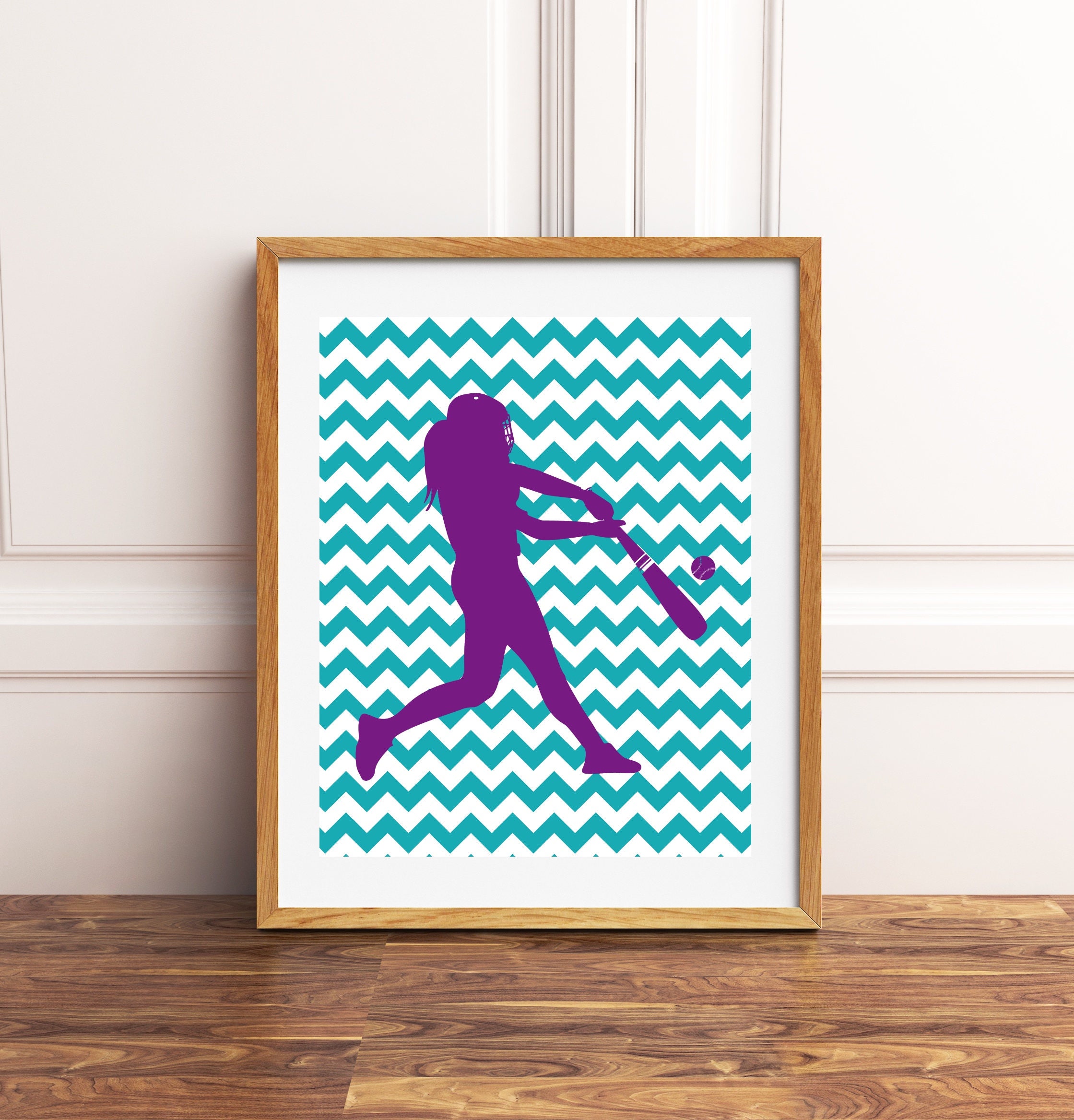 Softball Wall Art Basketball Wall Art Girls Basketball Room Etsy