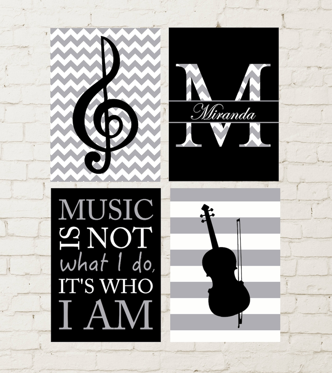 Musician Wall Art Musical Instrument Wall Art Violin Art Etsy