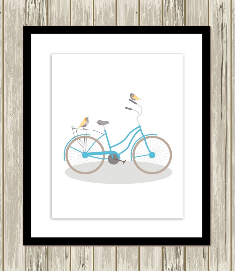 Vintage Bicycle Nursery Art Baby Girl Nursery Baby Boy | Etsy
