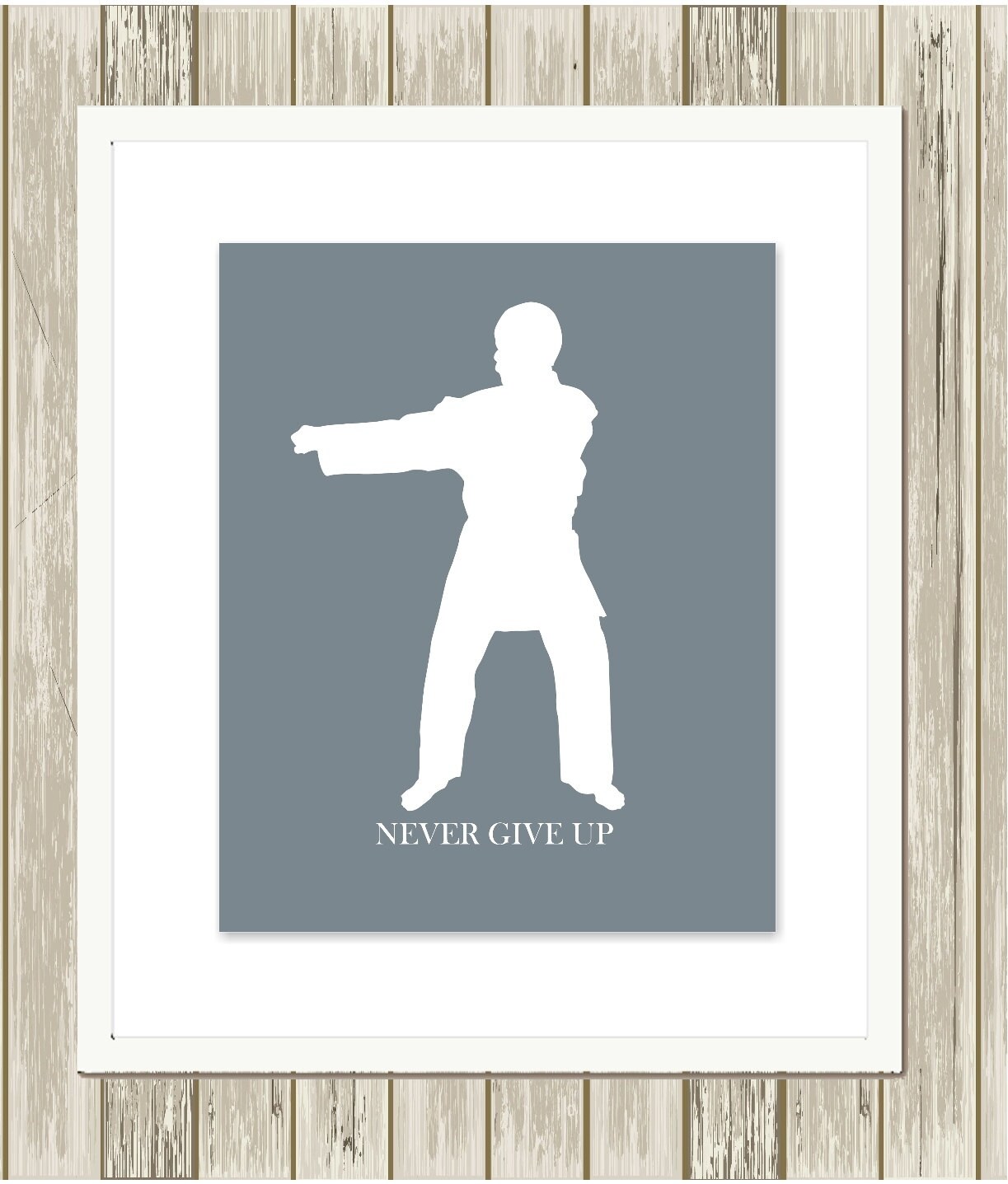 Martial Art Boys Wall Art Karate Wall Art Teen Boy Art Etsy