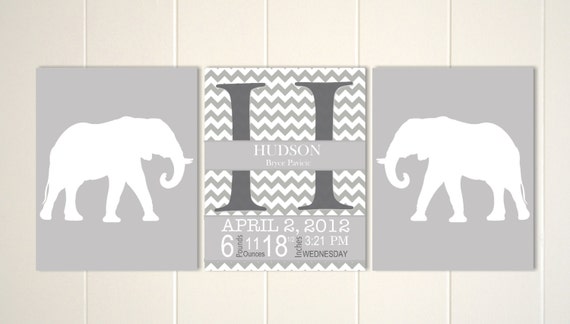 boy nursery elephant theme