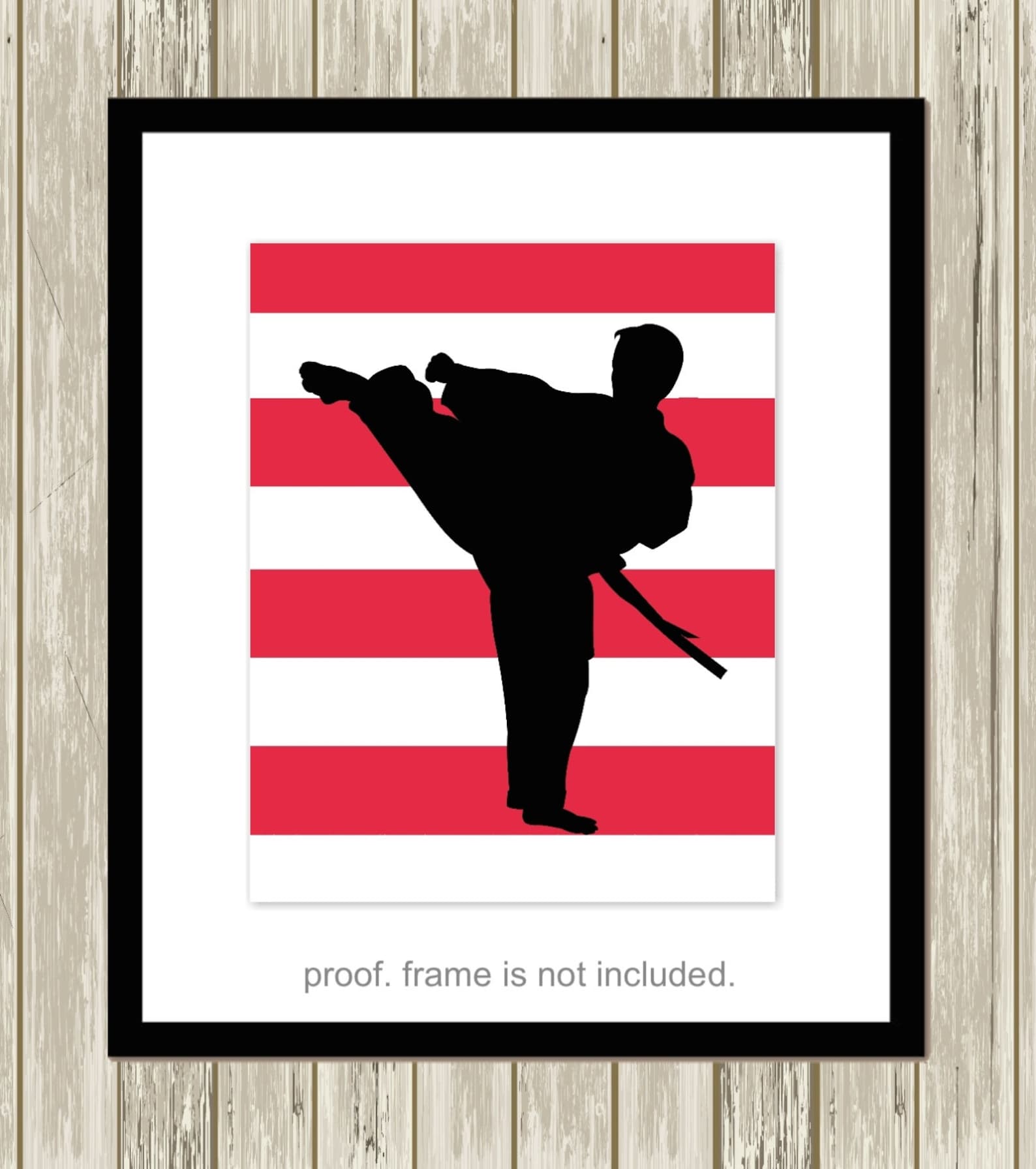 Boys wall art karate wall artmartial arts boy sports Etsy