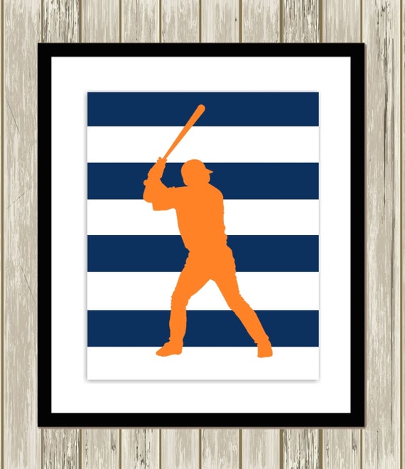 Baseball Wall Art Teen Boys Art Sports Art Boys Wall Art Etsy