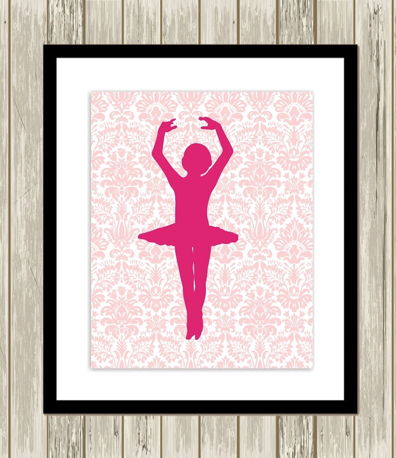 Toddler Ballerina Ballerina Wall Art Little Ballerina Baby Etsy