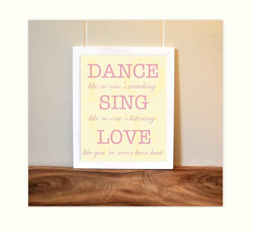 Inspirational Quotes, Baby Girl Nursery, Girls Room Art, Teen Room Art