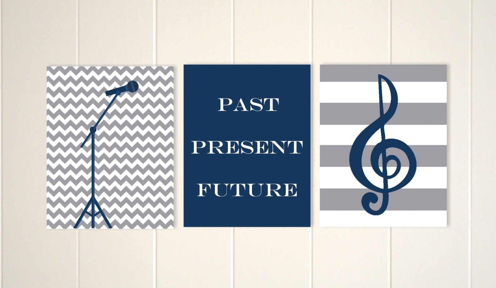 Musical Theme Wall Art Treble Clef Wall Art Musical Notes Etsy