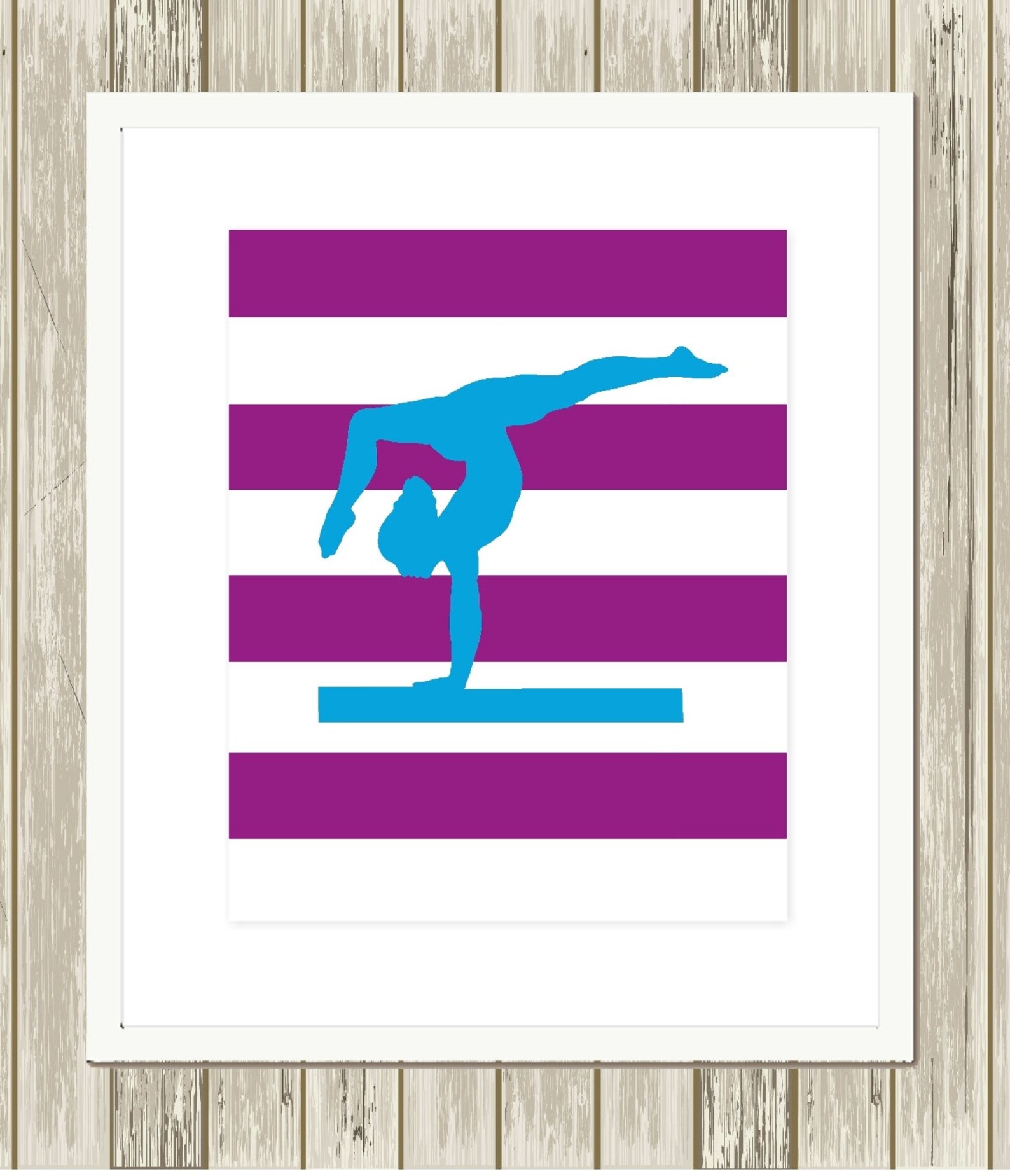 Girls Sports Wall Art Girls Softball Girls Volleyball Etsy