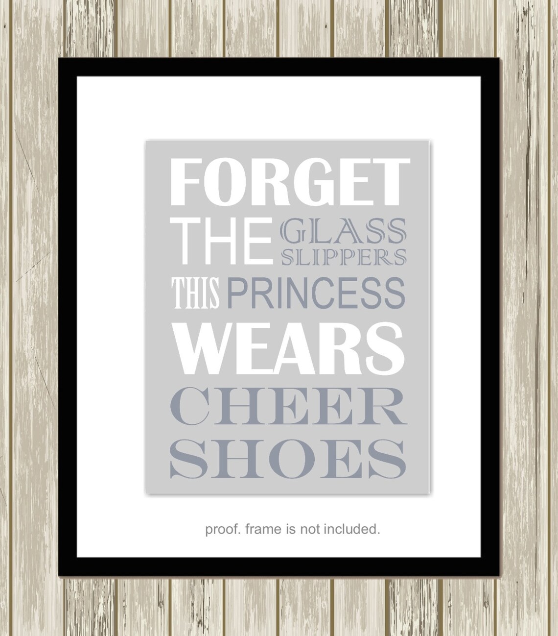 Cheerleading Wall Art Cheerleader Quotes Cheer Room Decor Etsy