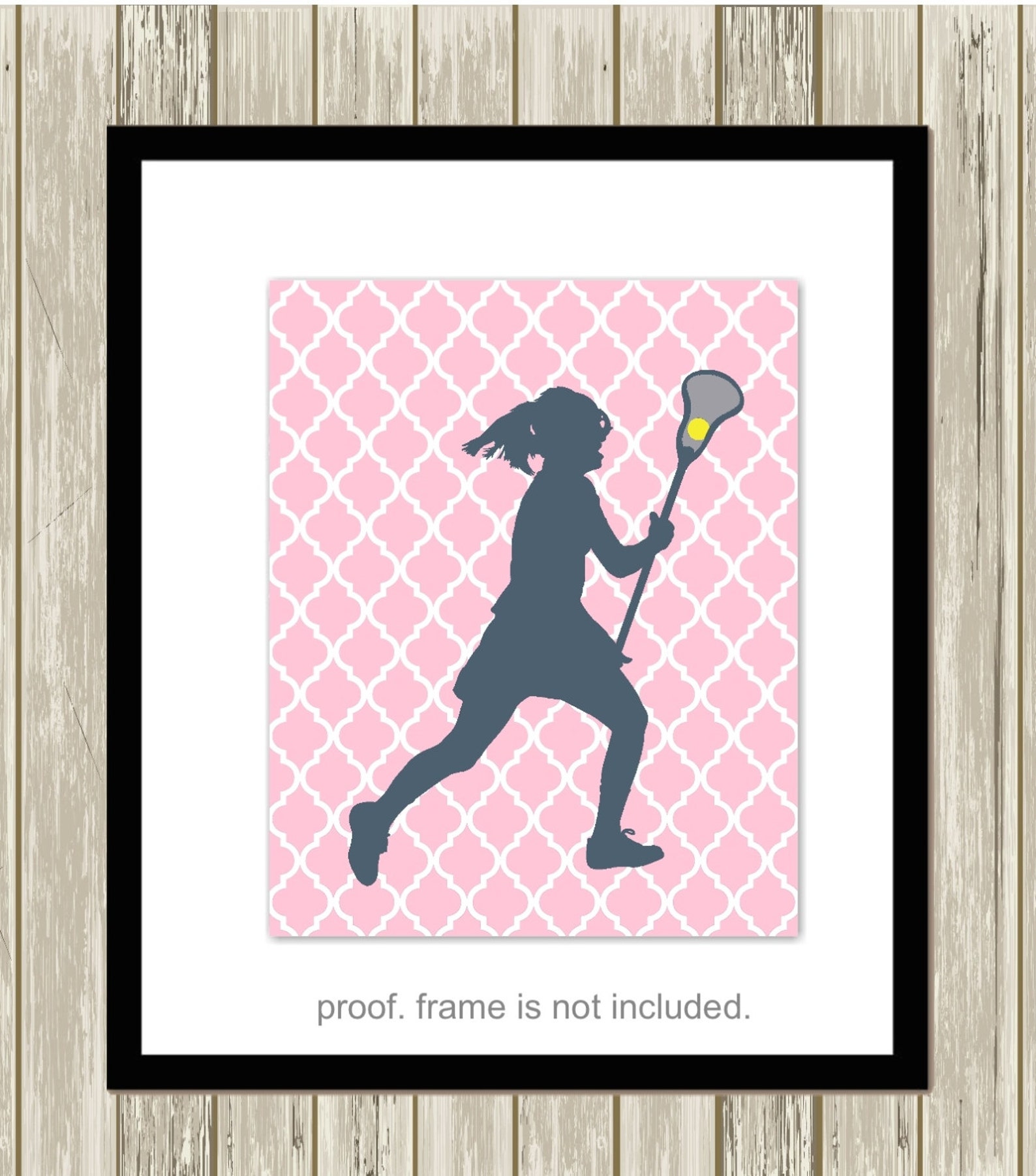 Lacrosse Wall Art Girls Room Wall Art Lacrosse Room Decor Etsy
