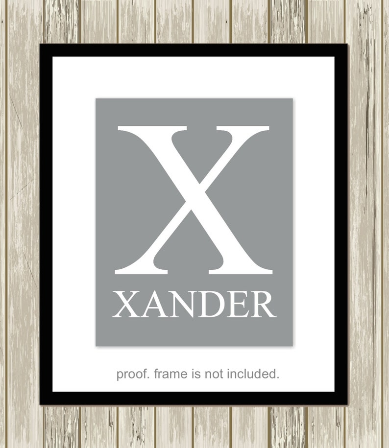 Baby Name Wall Art Baby Boy Nursery Nursery Monogram Art Etsy