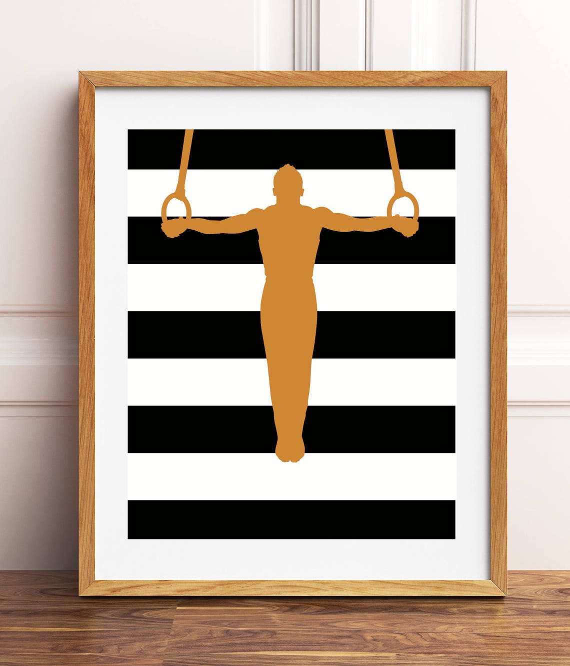 Gymnast Male Gymnastics Wall Art Gymnastics Boy Wall Art Etsy