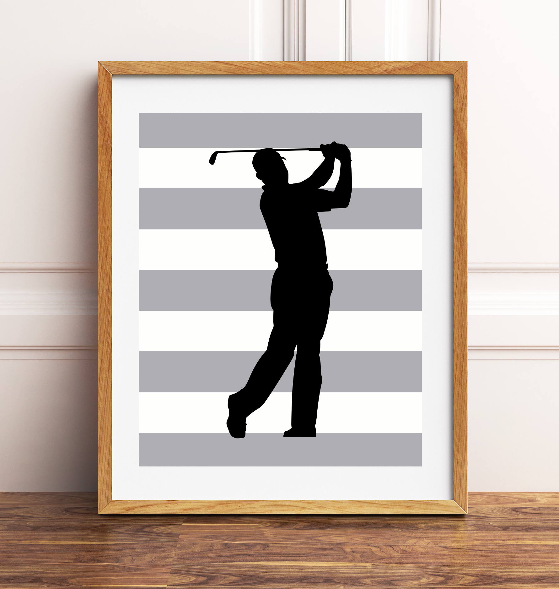 Golf gift idea golfer wall art golfing boys wall art Etsy